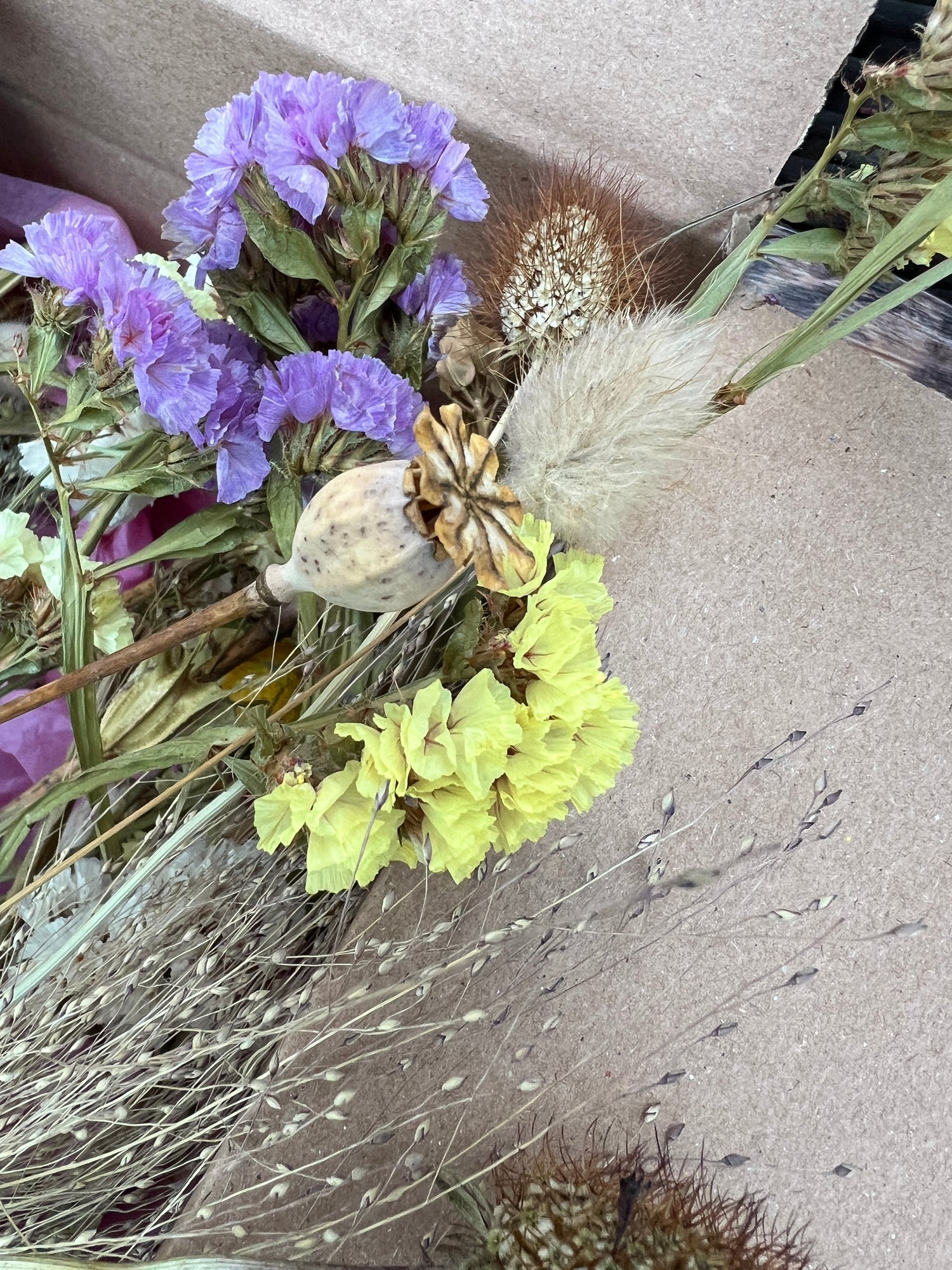 Dried Flower Craft Box