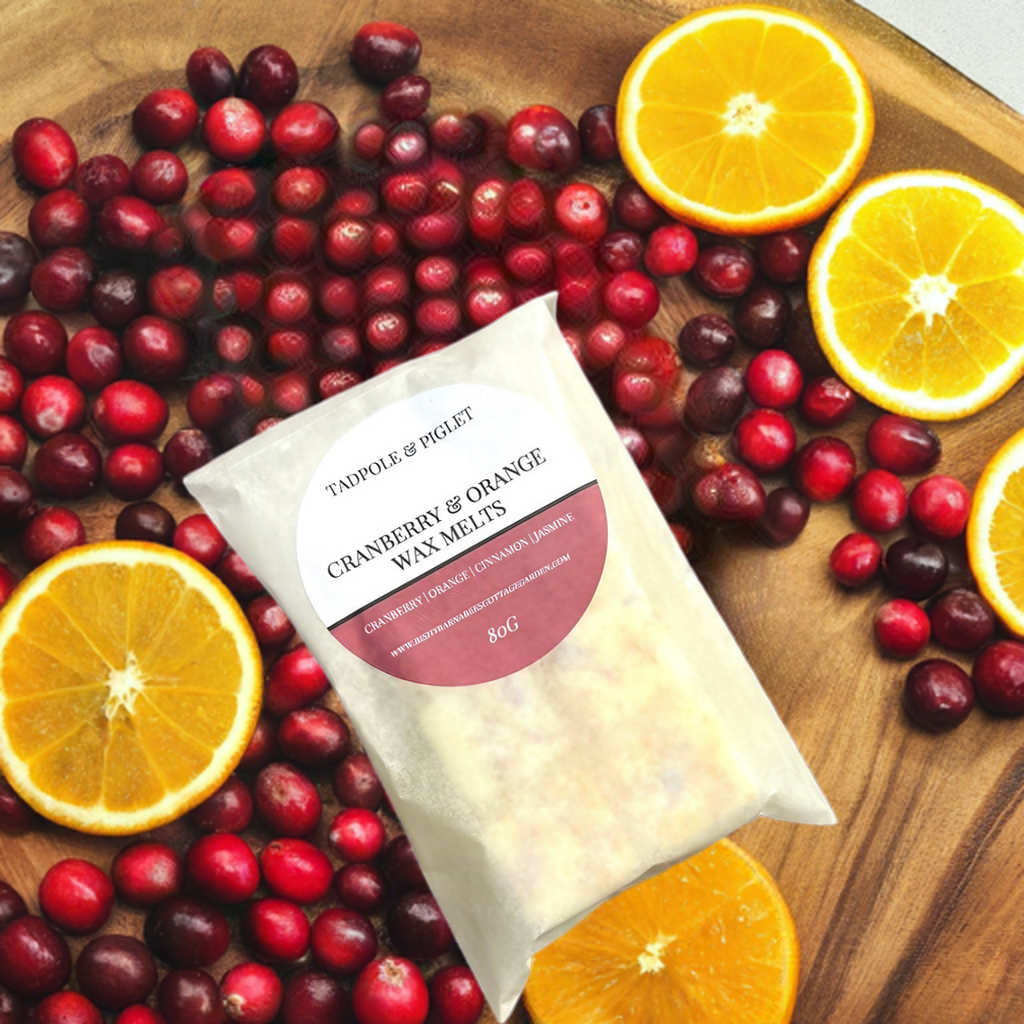 Cranberry &amp; Orange Botanical Wax Melt Bar